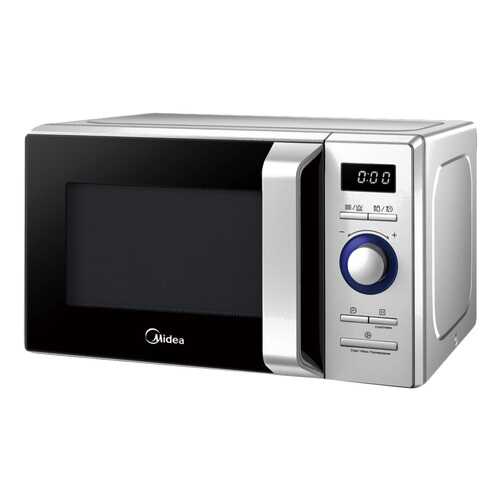 Микроволновая печь с грилем Midea AG820NN1-S silver/black в Элекс