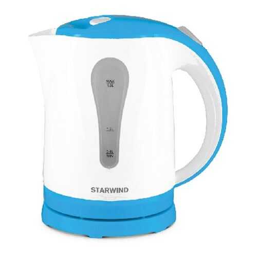 Чайник электрический Starwind SKP1217 White/Blue в Элекс