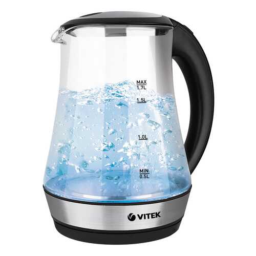 Чайник электрический Vitek VT-7035 TR Black/Silver в Элекс