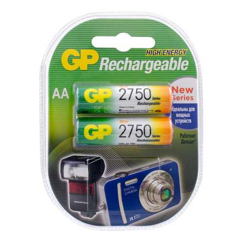 Аккумуляторная батарея GP Batteries 275PROAAHC-2CRC2 2 шт в Элекс