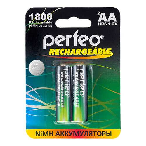 Аккумуляторная батарея Perfeo AA1800mAh 2 в Элекс