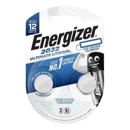 Батарея Energizer Ultimate Lithium CR2032 BP2 (E301319300) в Элекс