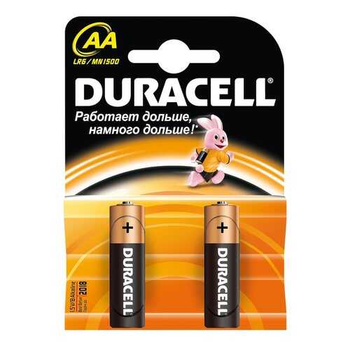 Батарейка Duracell LR6-2BL 2 шт в Элекс