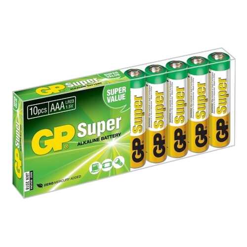 Батарейка GP Batteries 24A-B10 10 шт в Элекс