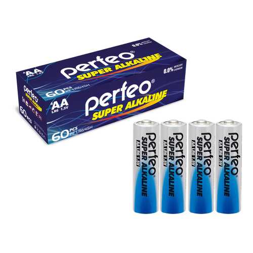 Батарейка Perfeo LR6/4SH Super Alkaline 60 шт в Элекс