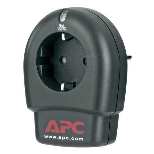 Сетевой фильтр APC P1-RS, 1 розетка Black в Элекс