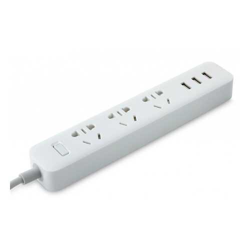 Сетевой фильтр Xiaomi Mi Power Strip, 3 розетки, 1,8 м, White в Элекс