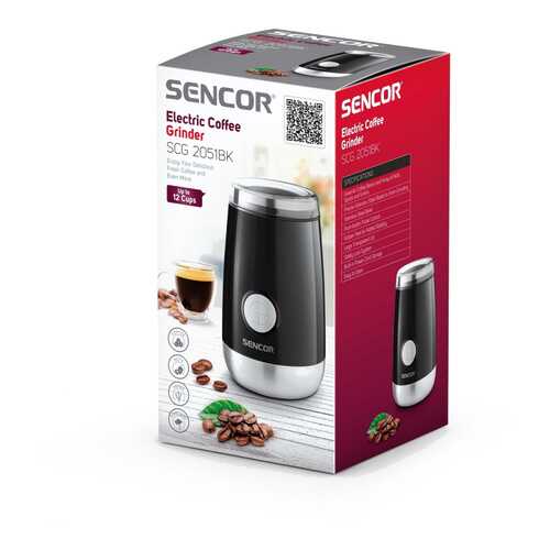 Кофемолка Sencor SCG 2051BK в Элекс