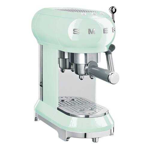 Кофеварка рожкового типа Smeg ECF01PGEU Green в Элекс