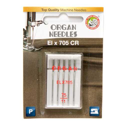 Иглы Organ ELx705 CR 5/75 Blister в Элекс