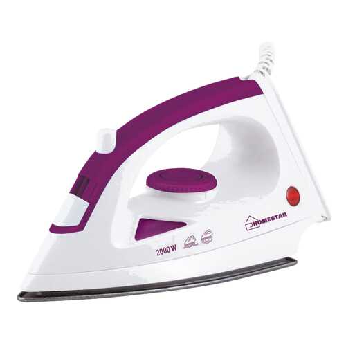 Утюг HomeStar HS-4001 White/Pink в Элекс