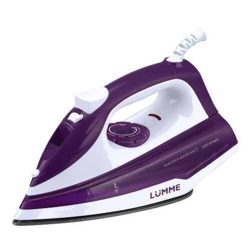 Утюг LUMME LU-1128 White/Purple в Элекс