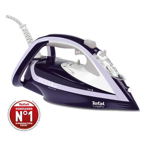 Утюг Tefal FV5615E0 White/Purple в Элекс