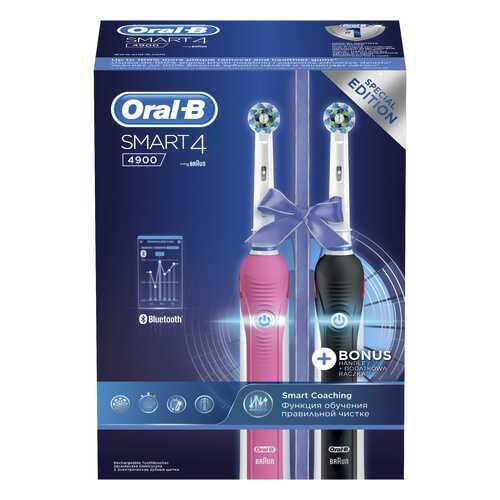 Электрическая зубная щетка Braun Oral-B Smart 4 4900 (D601.252.3H) в Элекс