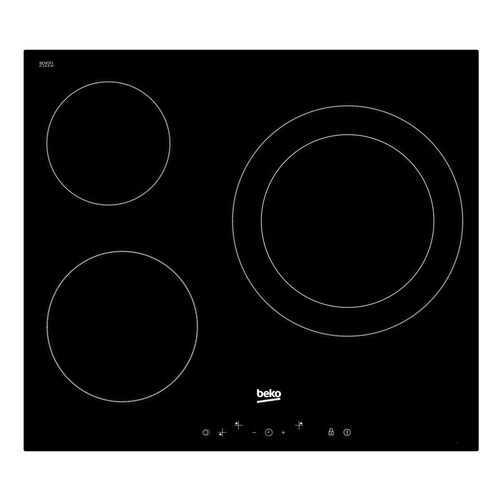 Встраиваемая варочная панель электрическая Beko HIC 63401 T Black в Элекс