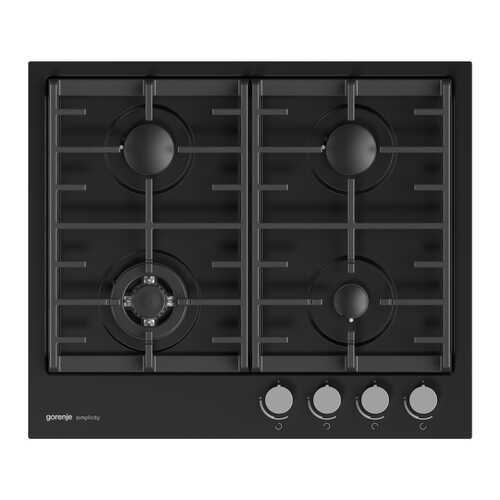 Встраиваемая варочная панель газовая Gorenje G6SY2B Black в Элекс