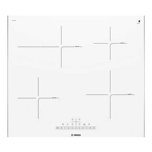 Встраиваемая варочная панель индукционная Bosch PIF672FB1E White в Элекс